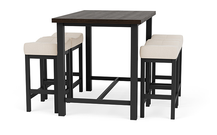 Rustic Counter Height Dining Set Dining Room Sets Dining Room